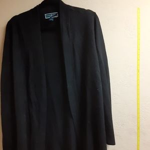 Black Cardigan Sweater